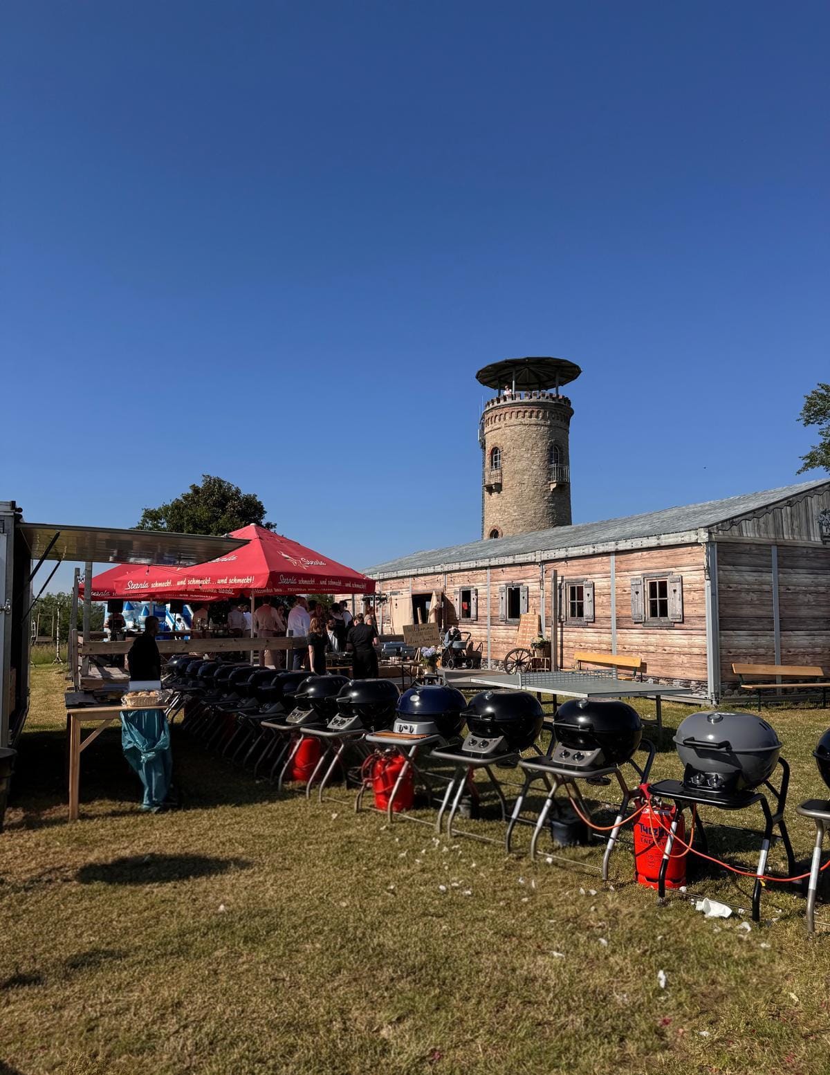 Live BBQ vor Ort