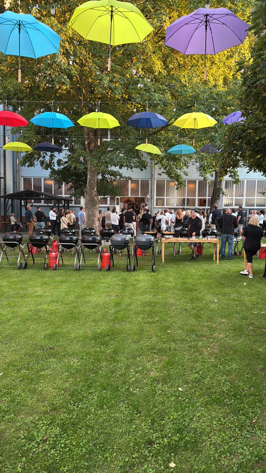 Live BBQ bei einer Veranstaltung