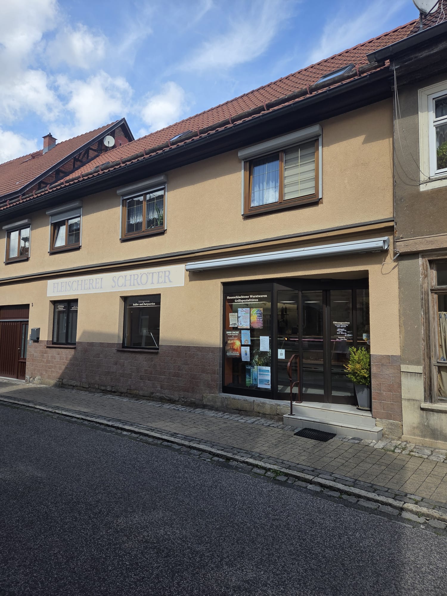 Hauptfiliale Fleischerei Schröter in Themar